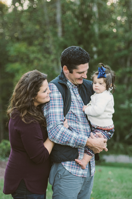 Fall Family Portrait Session at Explore Park in Roanoke Virginia