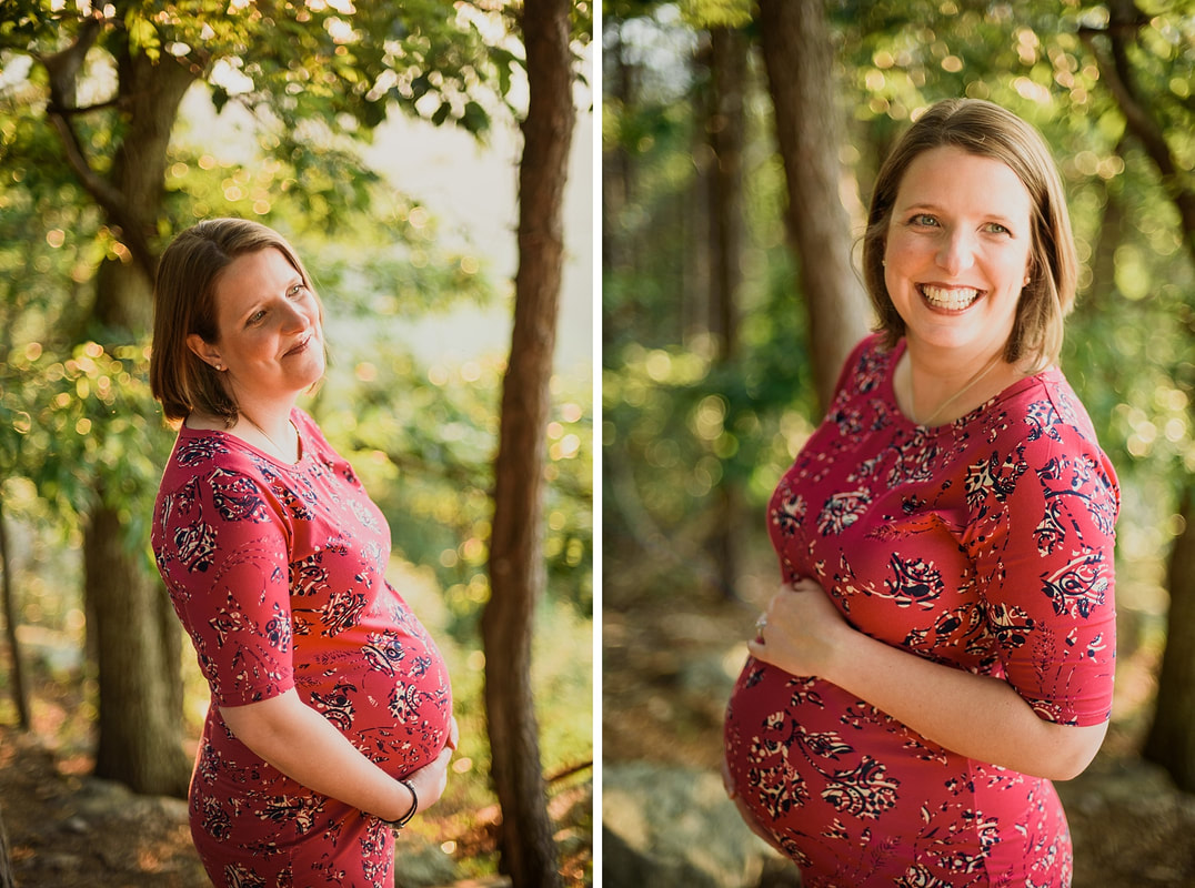 Roanoke Maternity Photography at Roanoke Mountain