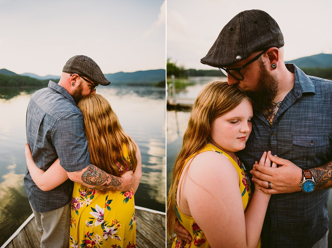 Father-daughter family photography by Laura Richards, a full-service photographer in Charlottesville and Roanoke, Virginia.