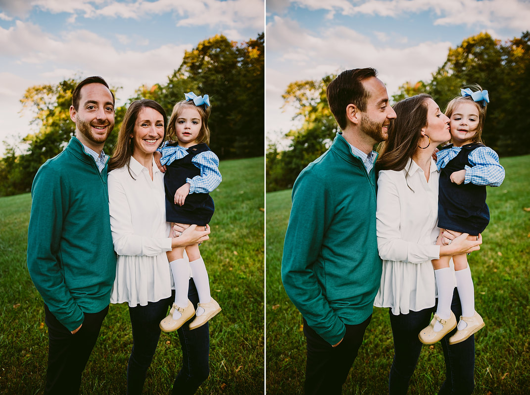 Fun and vibrant family pictures by Charlottesville photographer Laura Richards