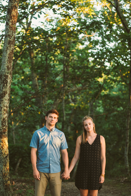 Couples Portrait Session on the Blue Ridge Parkway and Roanoke Mountain in Roanoke Virginia