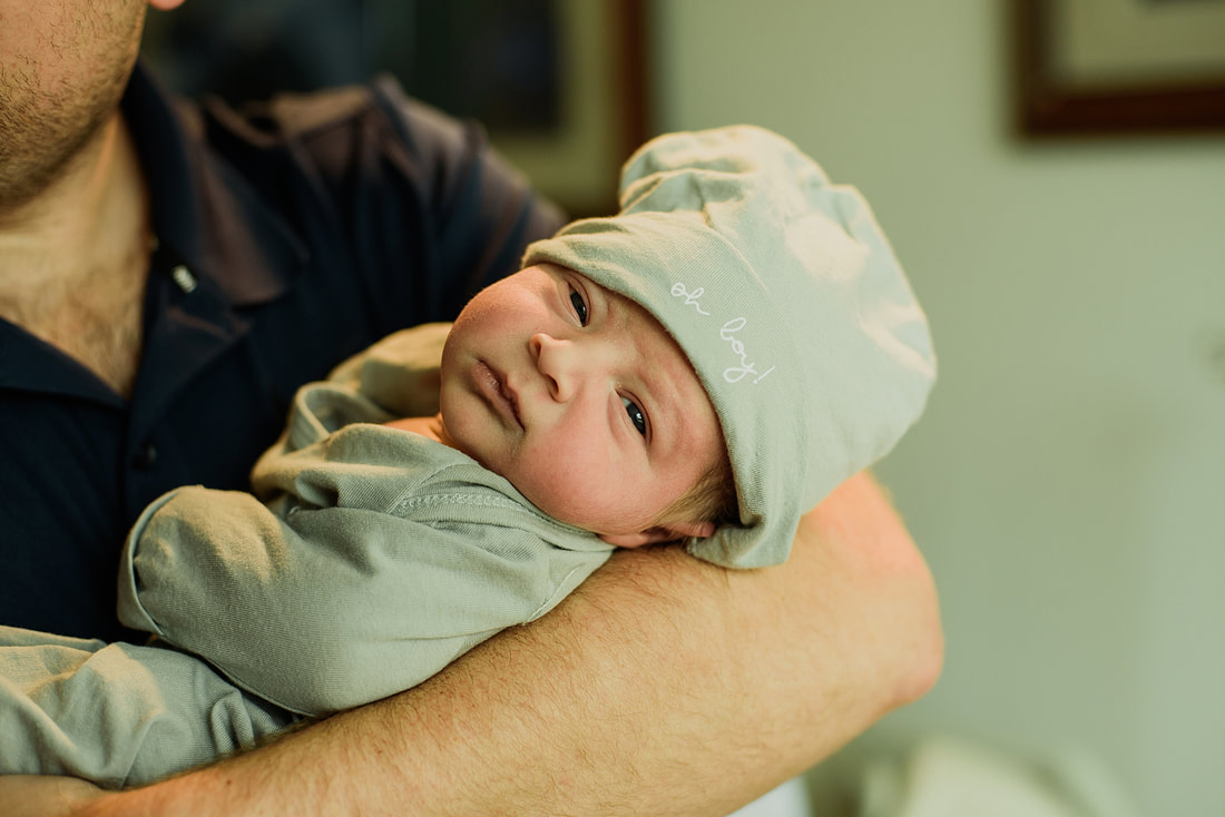 Hospital newborn photography by Laura Richards in Roanoke, Virginia