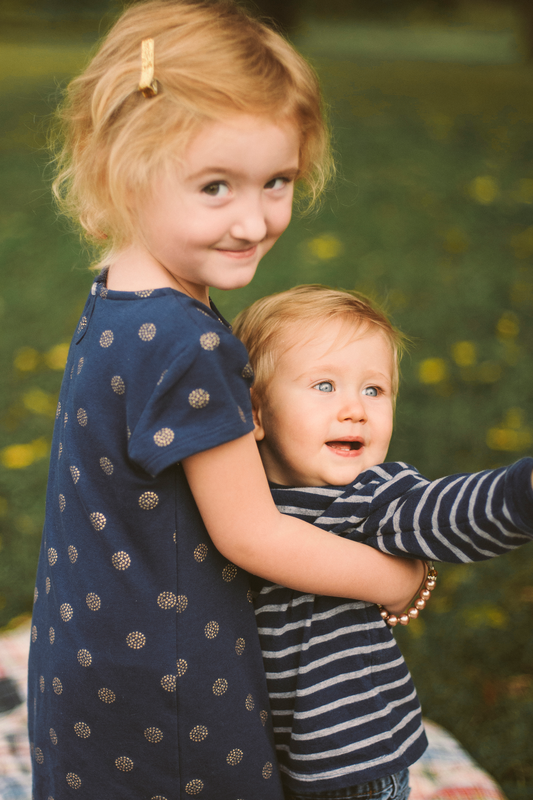 Brother and Sister Portrait Session at Fishburn Park in Roanoke Virginia
