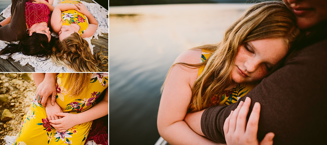 Mother-daughter photography by Charlottesville family photographer Laura Richards
