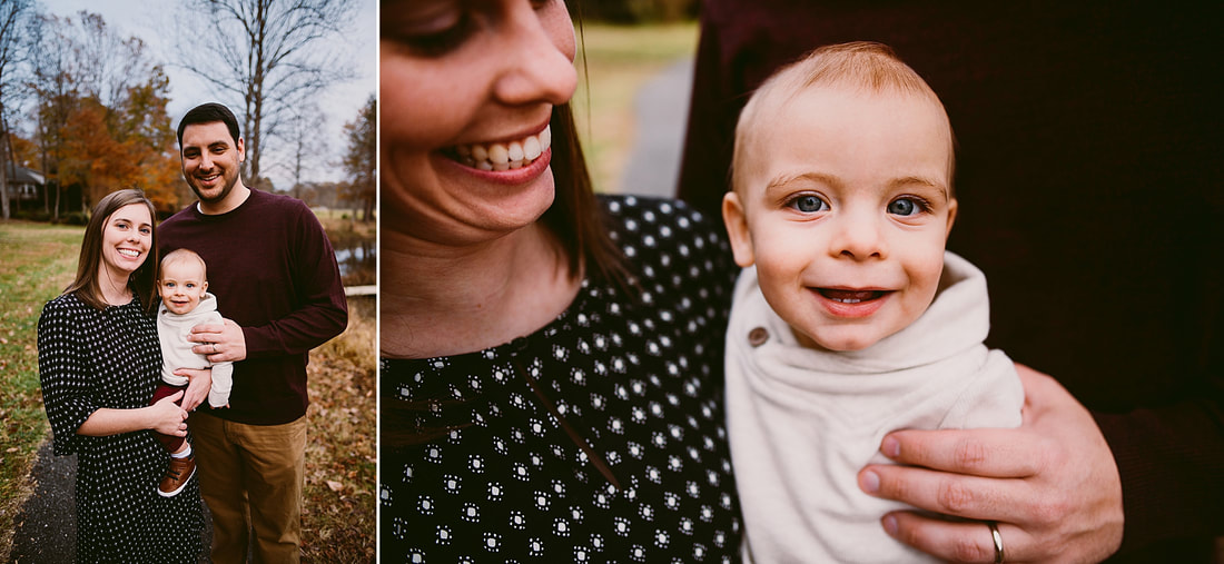 Fall family photography session in Charlottesville, Virginia