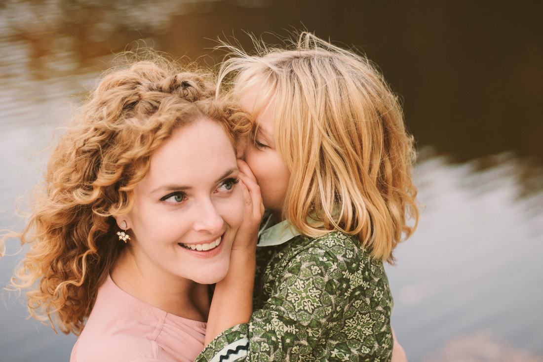 Mother Daughter Session at Loch Haven Lake in Roanoke Virginia