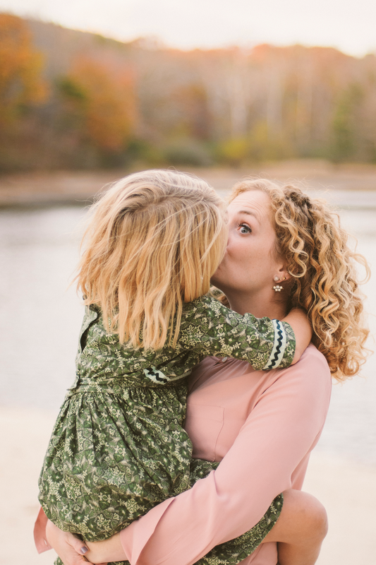 Mother Daughter Session at Loch Haven Lake in Roanoke Virginia