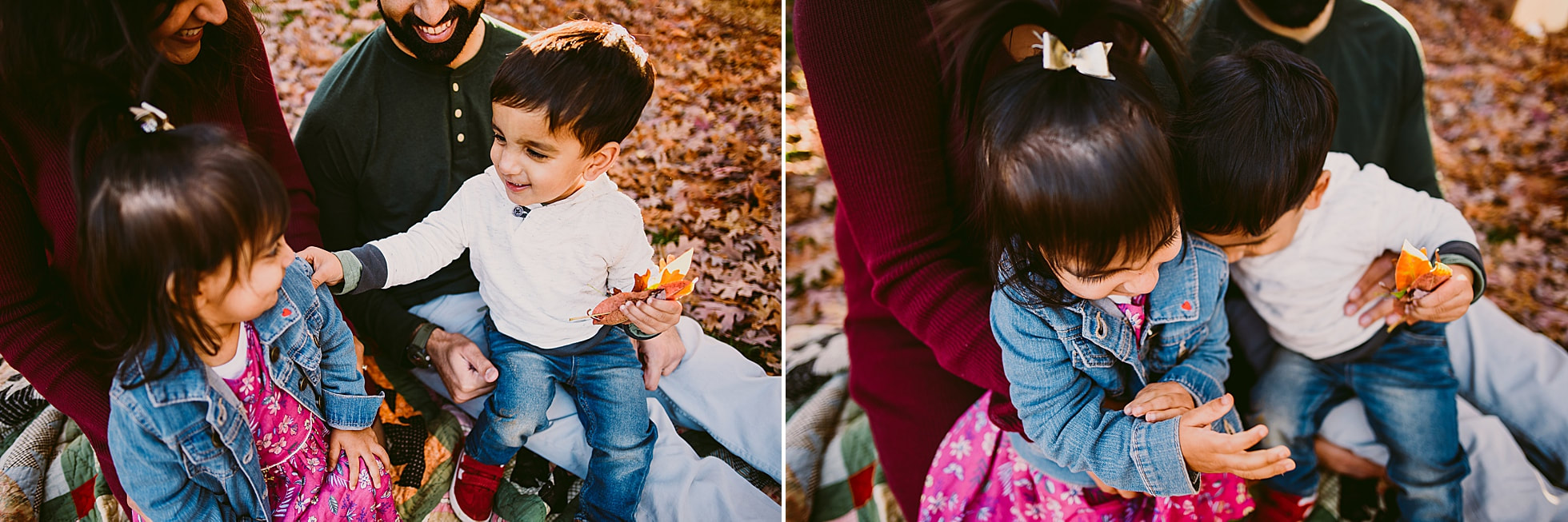 A twin photo session by Charlottesville photographer Laura Richards