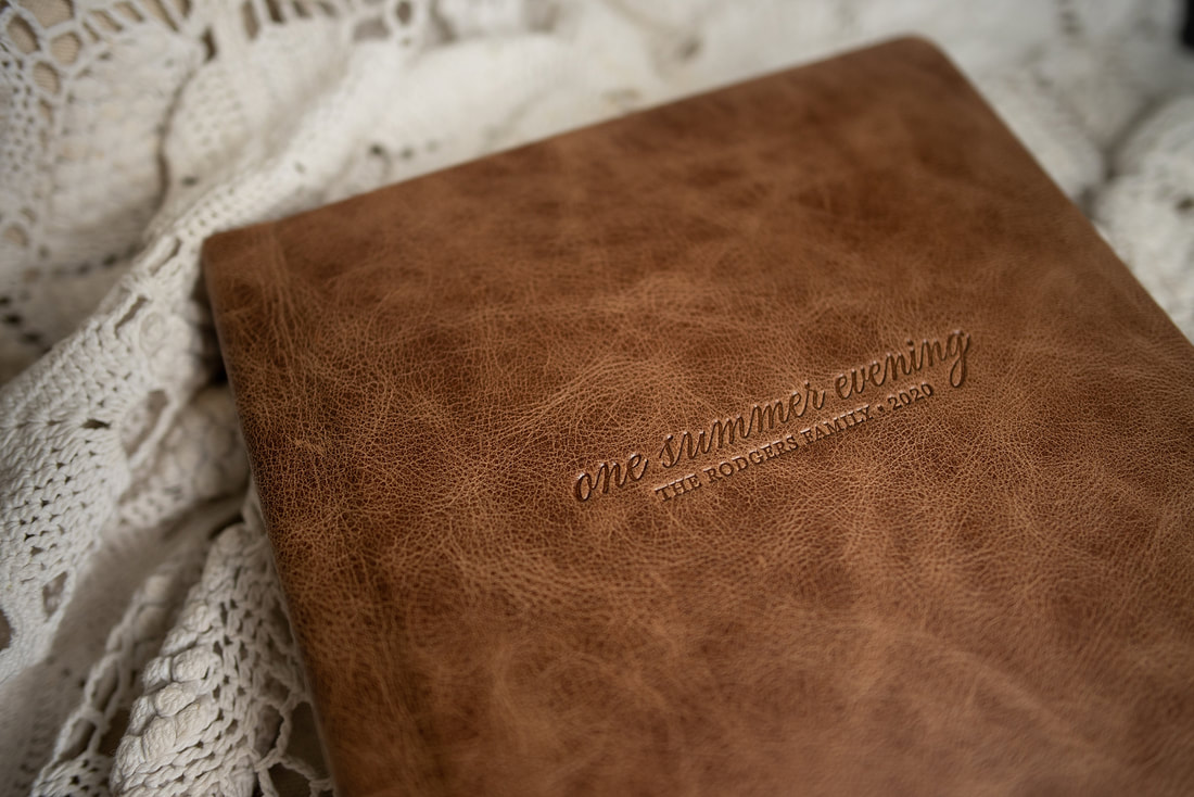 The Family Heirloom Album offered by Laura Richards Photography, Charlottesville, Va.
